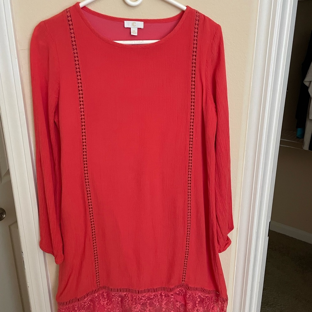 C  Coral dress medium